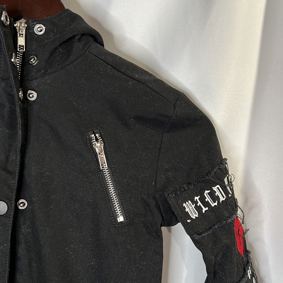 Unisex Kids Trench Coat sz4 - Picture 8 of 10